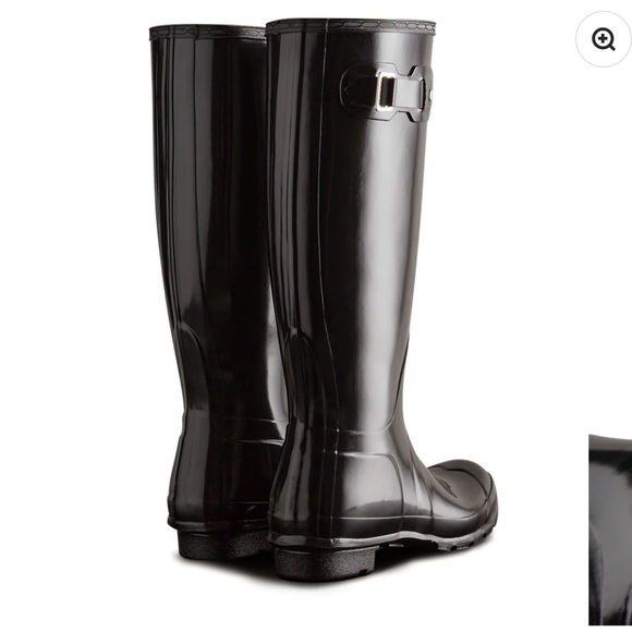 Hunter Women's Original Tall Gloss Rain Boots (size 6) - Picture 2 of 5